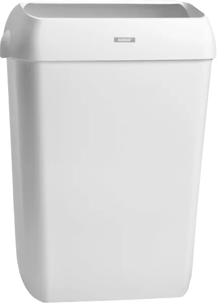 Katrin Roskakori, 25 L, paperikori kannella, valkoinen
