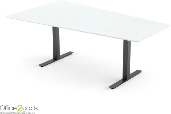 Square Media neuvottelupöytä - 6 henkilöä - 200 cm.