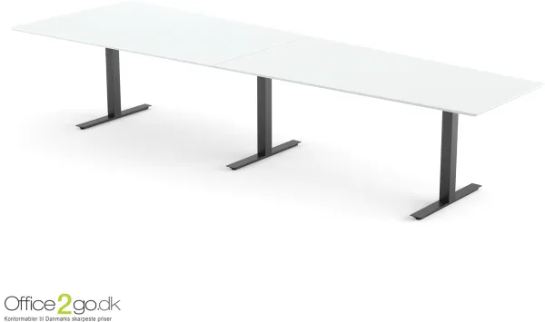 Square Media neuvottelupöytä - 12 henkilöä - 360 cm.