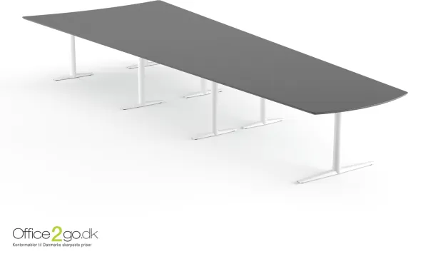 Switch Media kokouspöytä - 16 henkilöä - 500 cm.